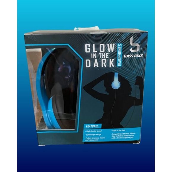 Glow in the Dark, Wired Headphones, Adult, 4 Color Options - Picture 5 of 16